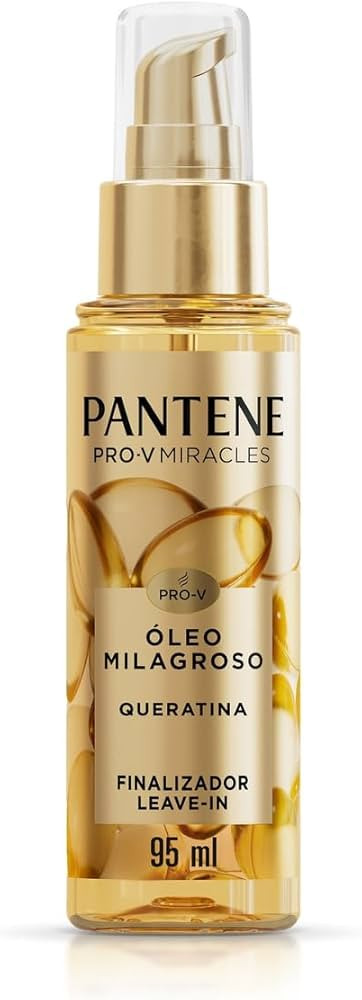 Pantene Pro-V Miracles Óleo Capilar Milagroso Queratina Nutrição, Brilho E Proteção 95ml | Amazon (BR)