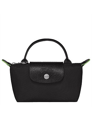 Longchamp Le Pliage Green Pouch | David Jones | David Jones (Australia & New Zealand)