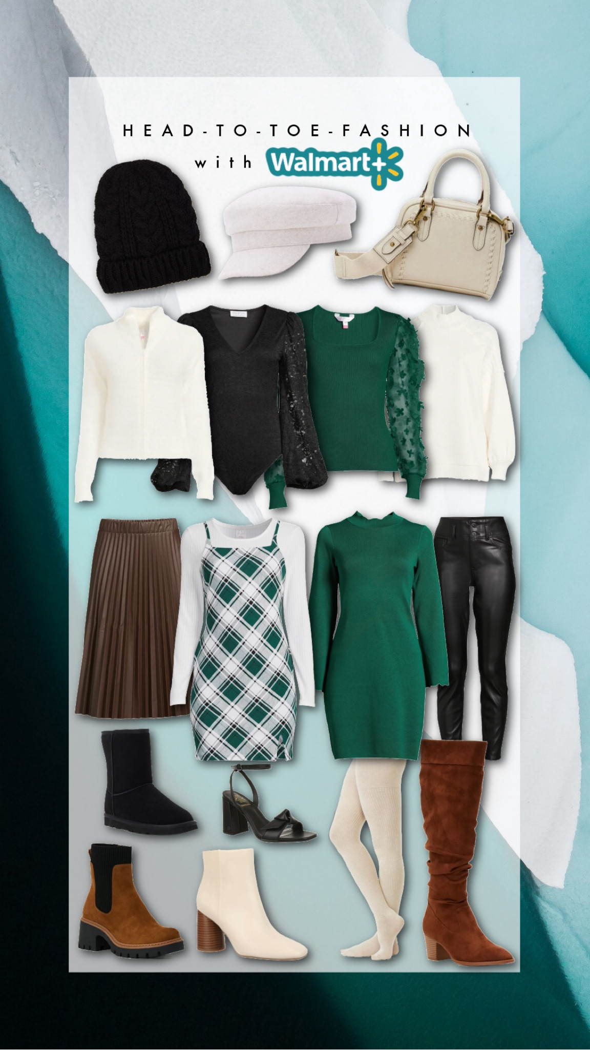 I couldn’t resist another @walmartfashion haul!!! #walmartfashion always comes through with amazing seasonal fashion finds! Moody tones, leather, and elegant neutrals, OH MY! #walmartpartner 

#LTKfindsunder50 #LTKSeasonal #LTKstyletip