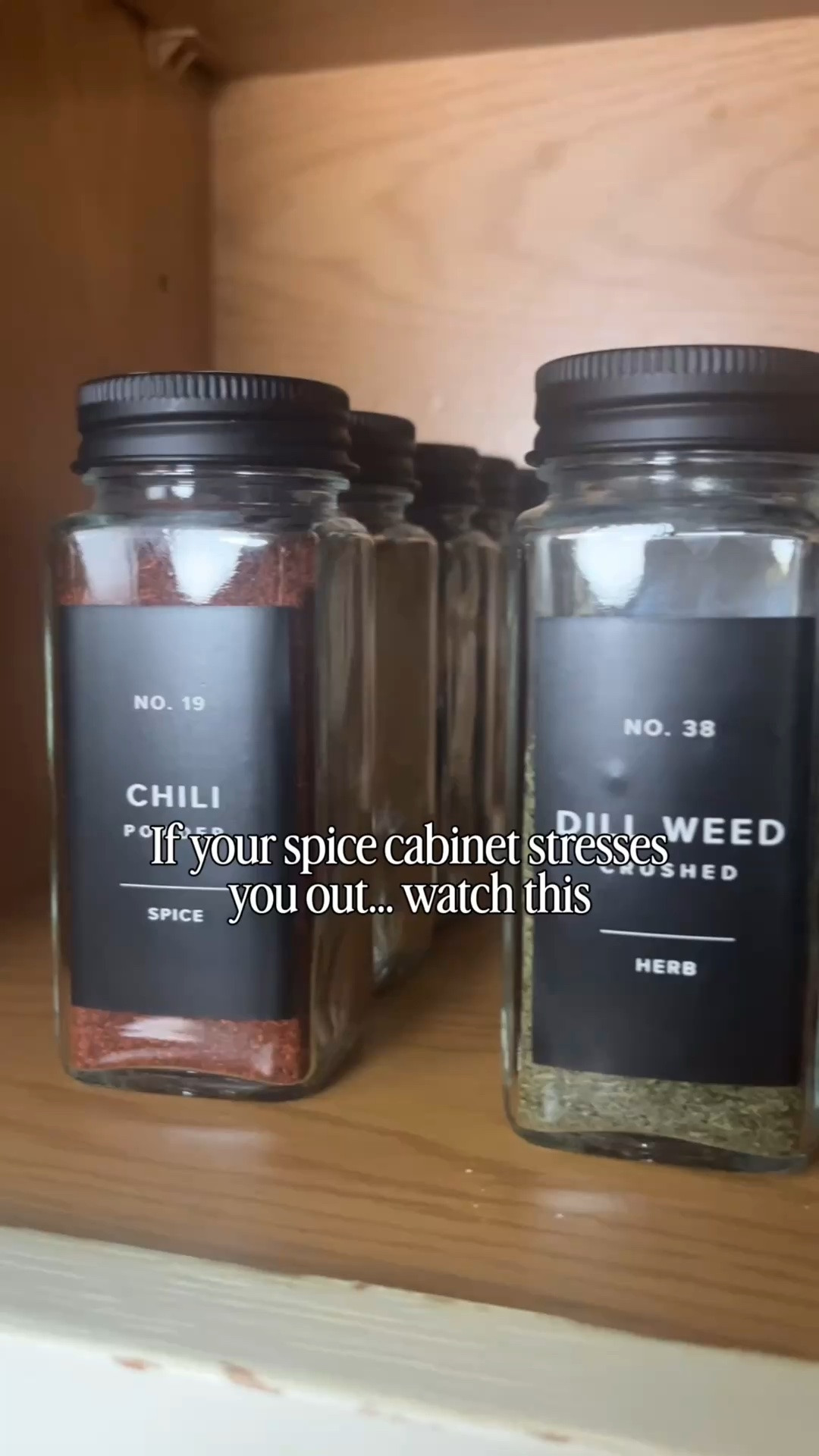 Cooking feels so much easier when everything has a place.

These spice jars turned one of the messiest spots in my kitchen into something I actually enjoy opening. They look clean, save space, and make finding what I need so much faster.

It's one of those small upgrades that makes everyday life feel a little more organized.

Would you organize your spice cabinet like this?

Follow for more Amazon finds that make everyday life easier.

#amazonfinds #kitchenorganization #organizedhome #homeessentials #amazonhome

spice jars, kitchen organization, pantry organization, Amazon kitchen finds, organized kitchen, home organization, kitchen storage, spice organization, pantry makeover, everyday home essentials

#LTKHome #LTKfoodie #LTKvlog