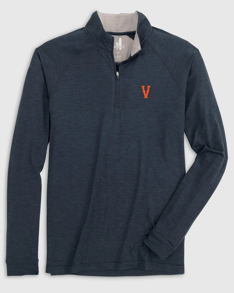 Virginia Freeborne Performance 1/4 Zip - Vault Logo | johnnie O