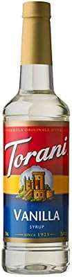 Torani Vanilla Syrup (750 mL /25.4 oz ) | Amazon (US)