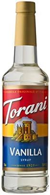 Torani Vanilla Syrup (750 mL /25.4 oz ) | Amazon (US)