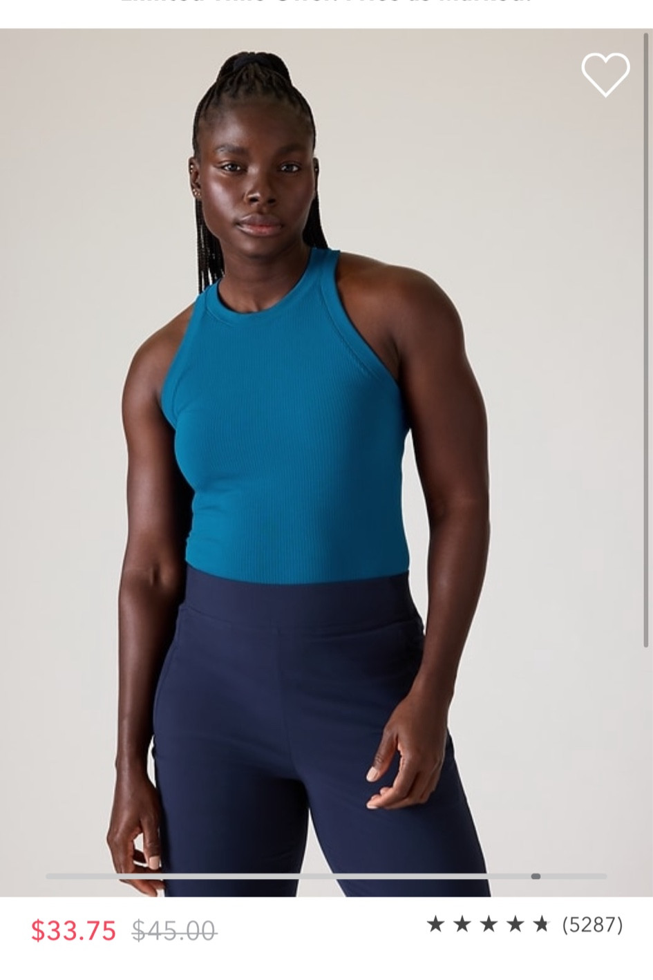 I wear a medium and large in these…large for my body type now.

I’m obsessed with this tank and wear it at least 5 days a week. ON SALE for $33!!

#LTKworkwear #LTKfitness #LTKhome