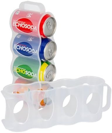 Portable Soda Can Organizer for Refrigerator Shelf, Beer Can Holder, Fridge Storage Sliding Rack,... | Amazon (US)