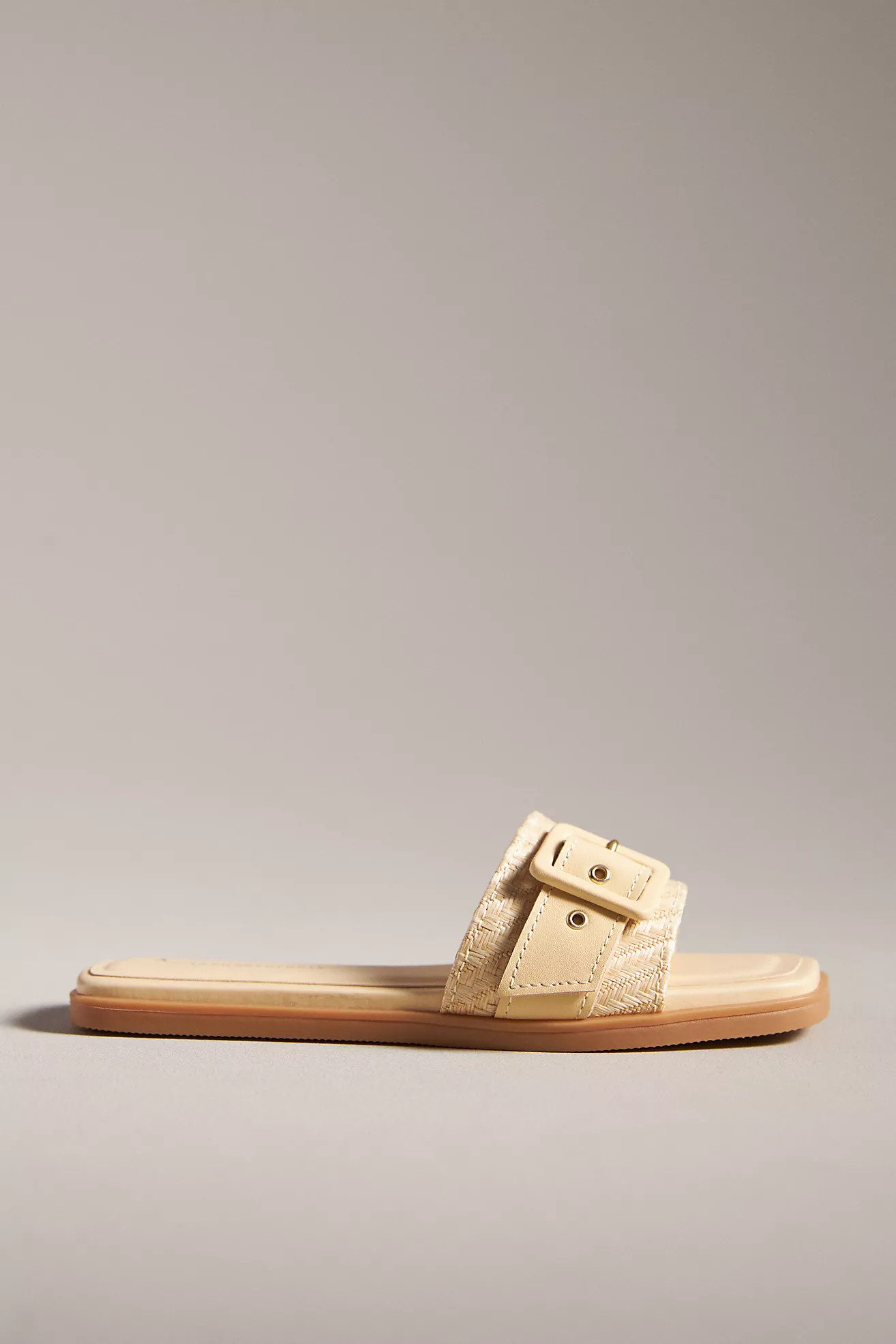 By Anthropologie Buckle Slide Sandals | Anthropologie (US)