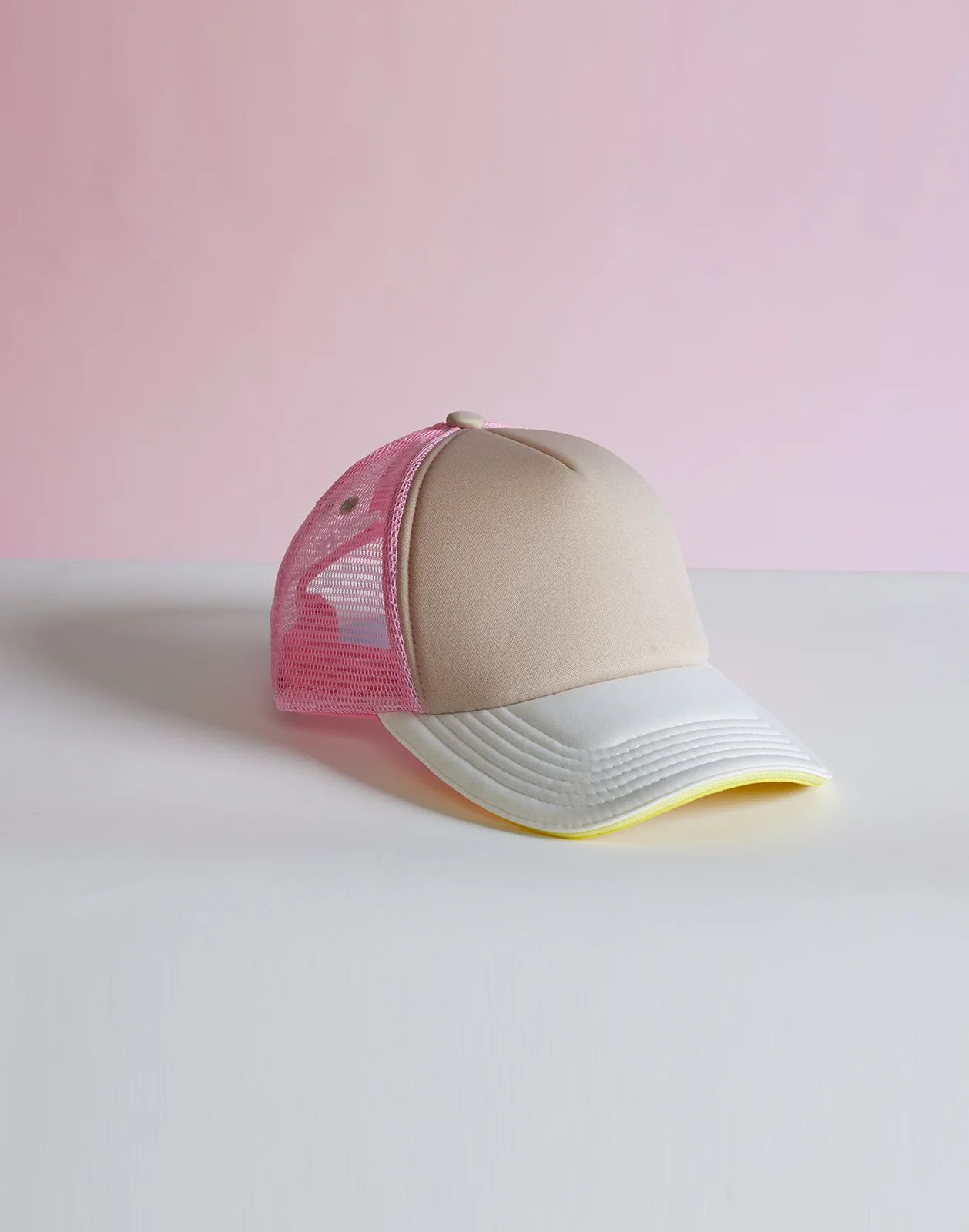 Colorblock Trucker Hat | Cynthia Rowley