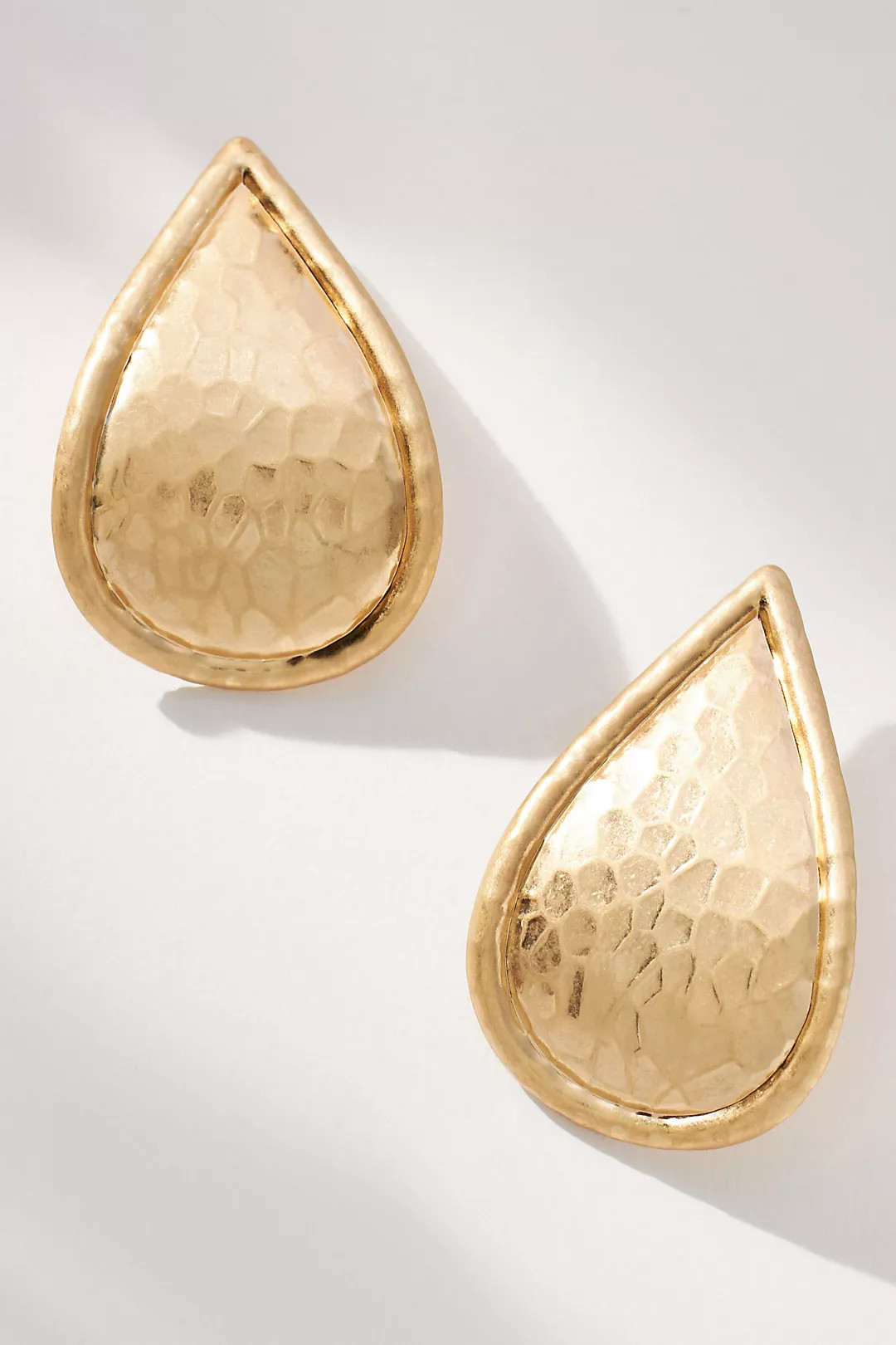 Hammered Teardrop Earrings | Anthropologie (US)