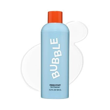 Bubble Skincare Fresh Start Gel Face Cleanser, Gentle for Oily Skin, 125 ml | Amazon (US)