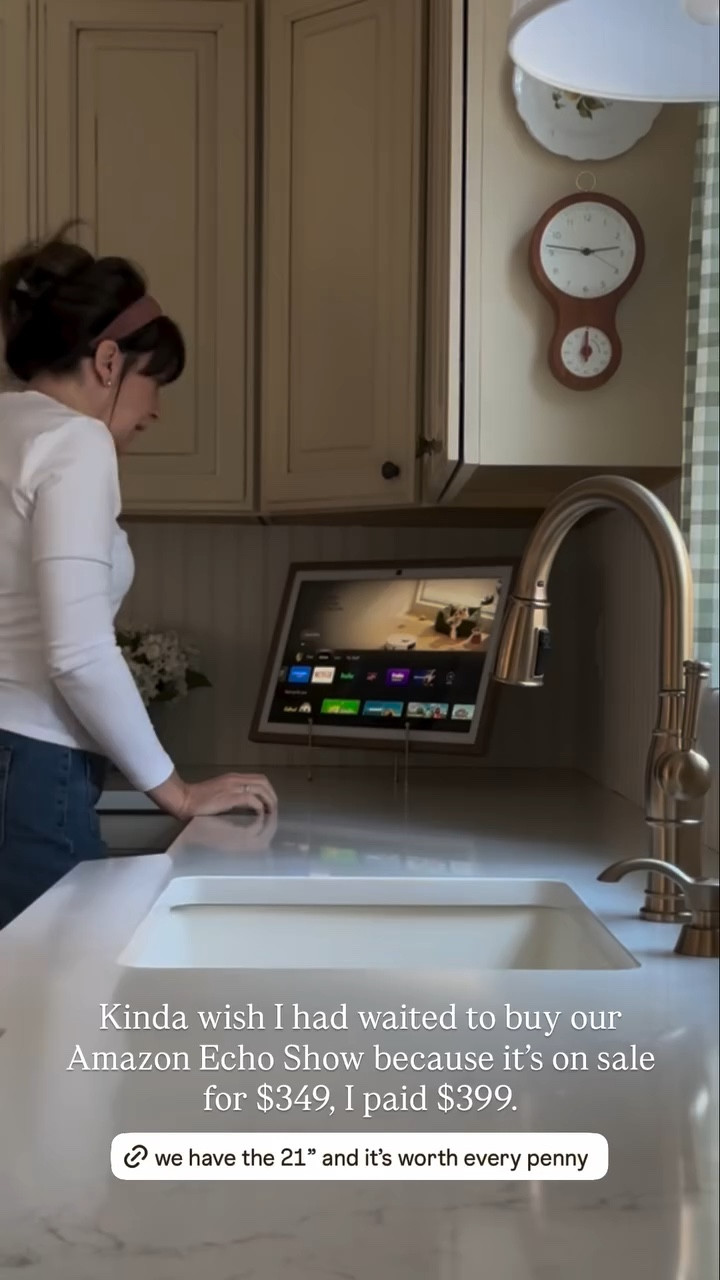 Kinda wish I had waited to buy our Amazon Echo Show because it’s on sale for $349, I paid $399.