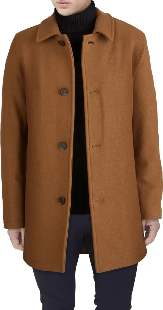 Cole Haan Signature Wool Blend Plush Car Coat | Nordstromrack | Nordstrom Rack
