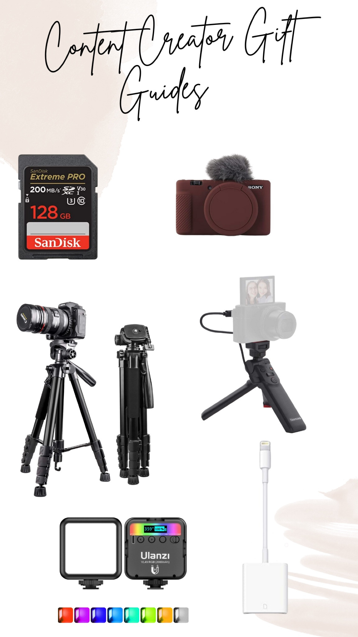 Content creator starter accessories for Sony ZV-1

#LTKHoliday #LTKGiftGuide #LTKhome