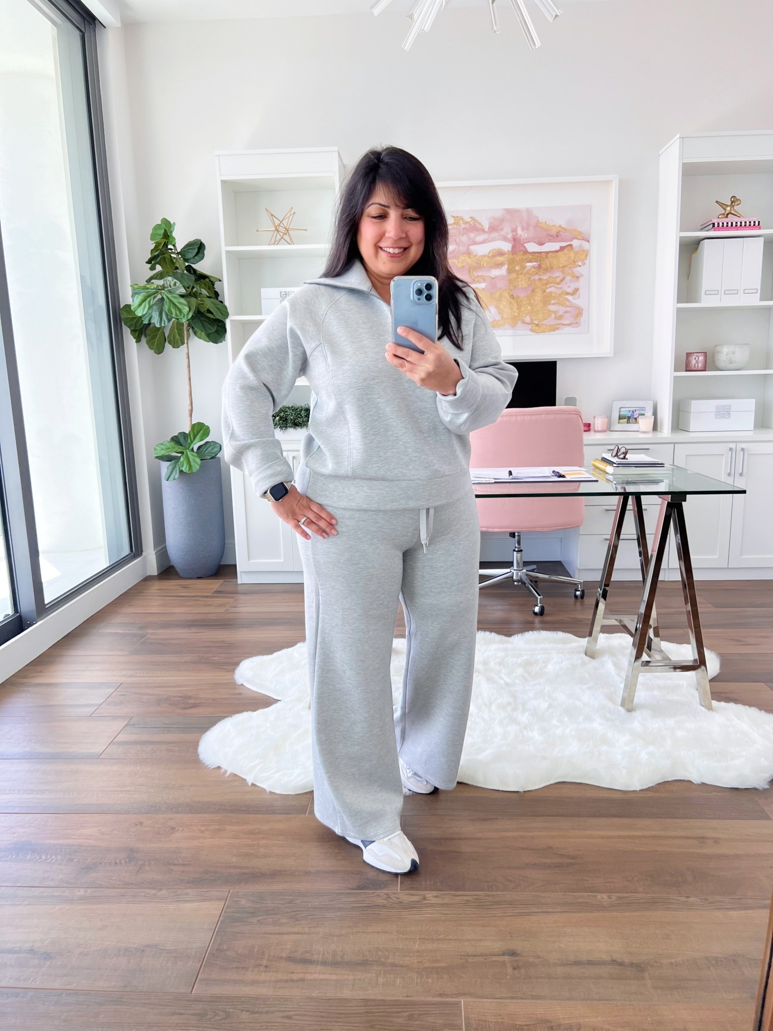 LTK Spring Sale! 20% off sitewide at Spanx with code LTKSPANX

I absolutely LOVE the AirEssentials line (and pretty much everything Spanx!) and this set is one of my favorites! I have it in both grey and black and it’s the perfect travel outfit for a long flight or great for everyday wear. So soft and so comfortable! 

Wearing size large in the half zip pullover and size large petite in the wide leg pants. New Balance 327 sneakers true to size. 

#LTKTravel #LTKSpringSale #LTKActive