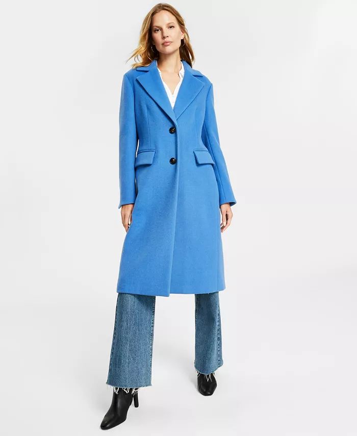 Women's Single-Breasted Coat, Created for Macy's | Macy's