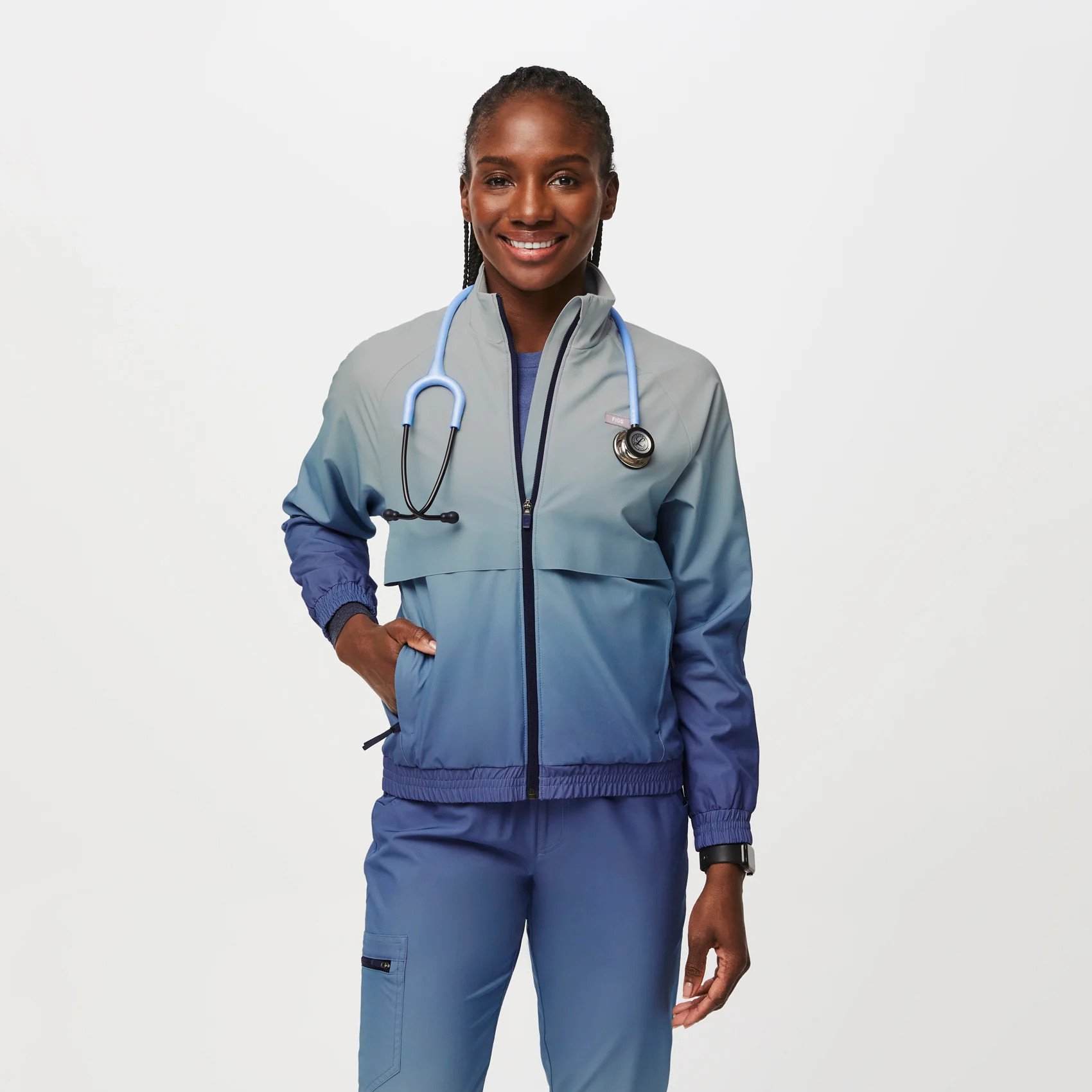 Women's Sydney FREEx™ - Ombre Ocean Mist · FIGS | FIGS