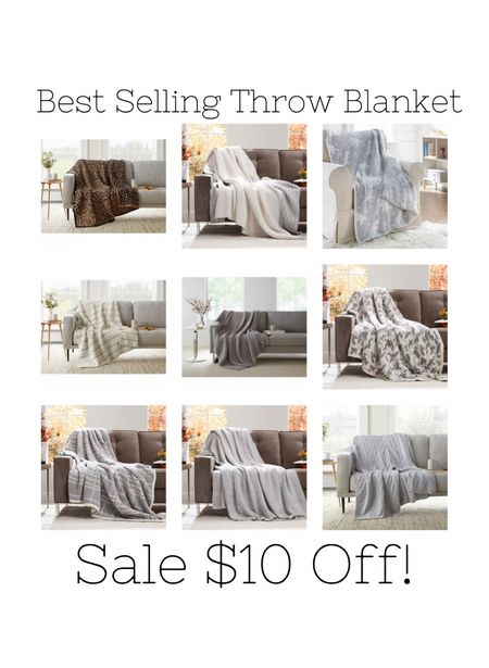 The best selling Barefoot dreams look a like blanket is $10 off this weekend! There are so many different prints and colors to choose from!

#LTKhome #LTKSale #LTKFind