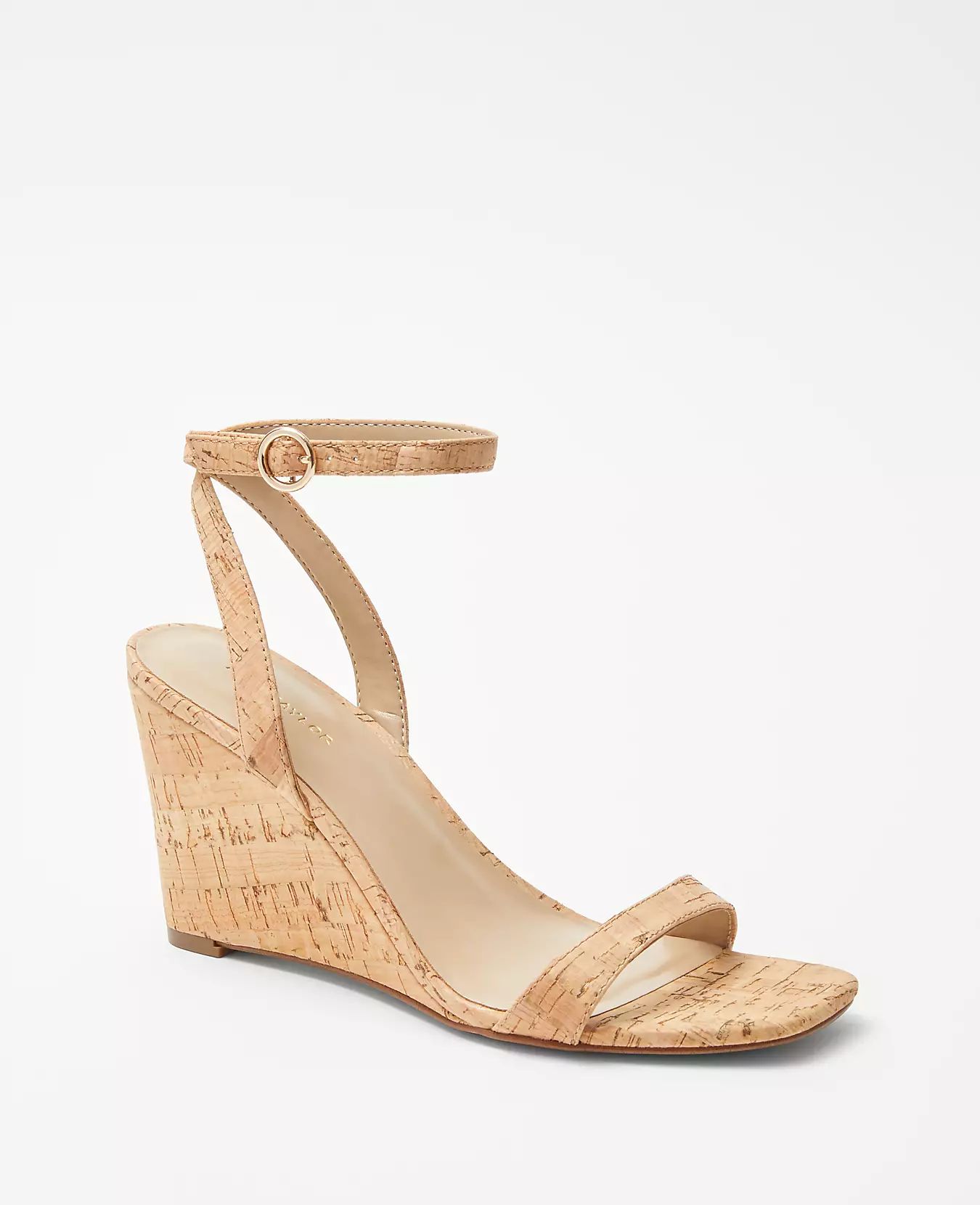 Cork Wedge Sandals | Ann Taylor (US)