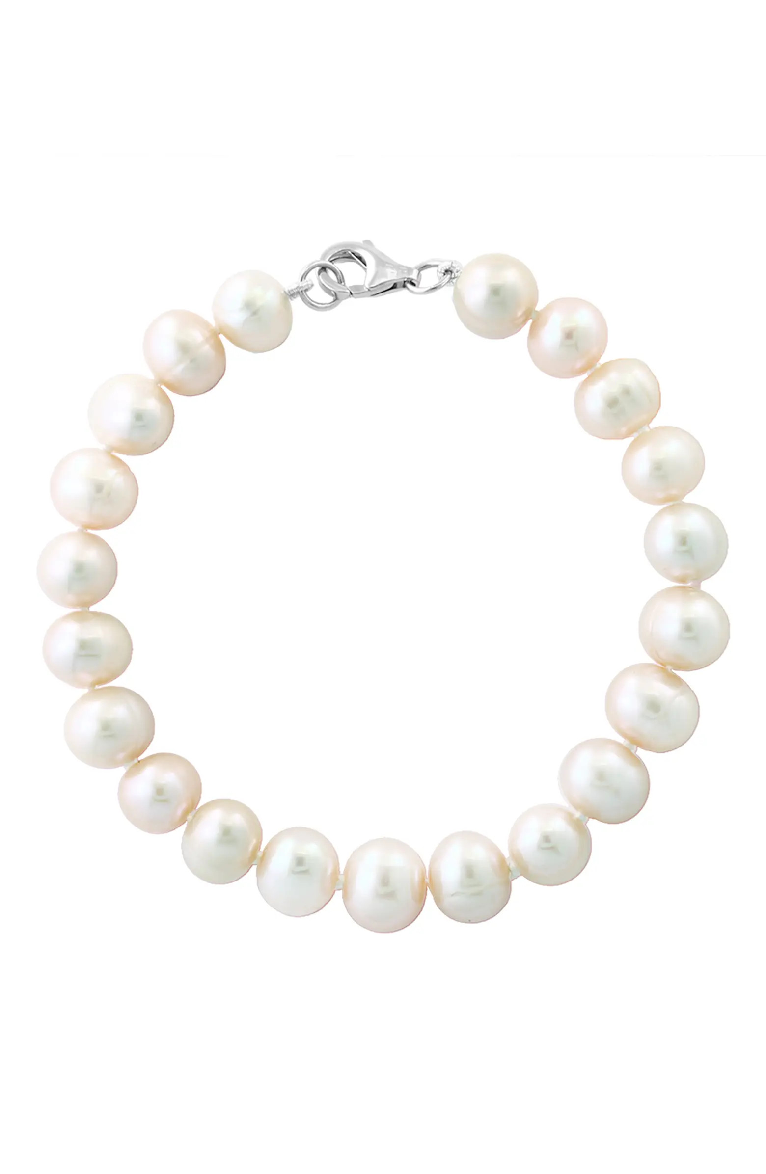 EFFY Sterling Silver 7mm Freshwater Pearl Bracelet | Nordstromrack | Nordstrom Rack
