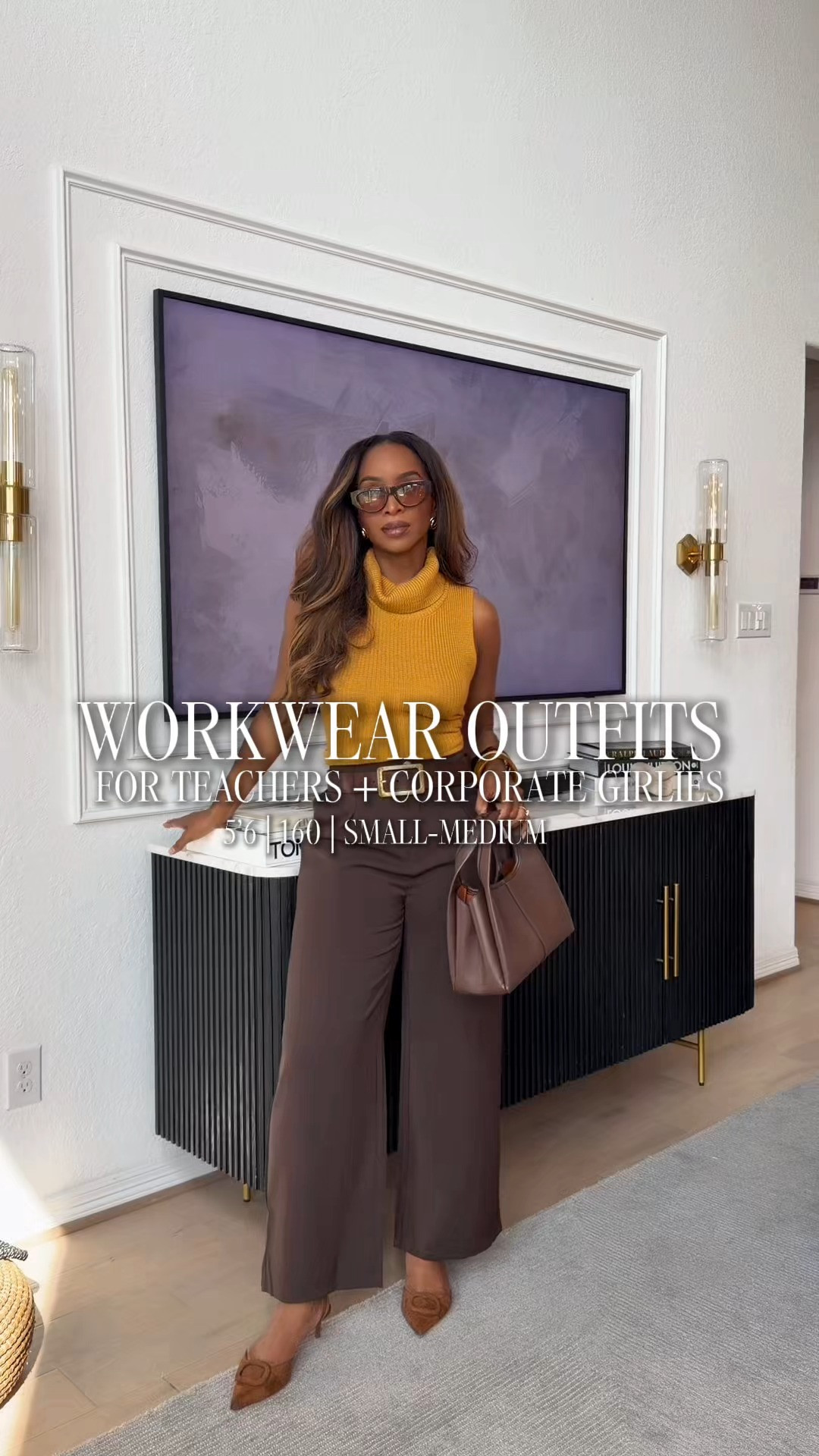 Comment “WORK” and I’ll DM you the links! 🤎💼
Whether you’re heading into the classroom or the corporate office, a cute work wardrobe just makes getting dressed in the morning a little easier. 🙌🏽 I found some GOOD workwear pieces that are polished, comfortable, and easy to mix and match with what you already own.

Which look are you wearing to work?! 👀
 

 #LTKdayinmylife #LTKgrwm #LTKootd