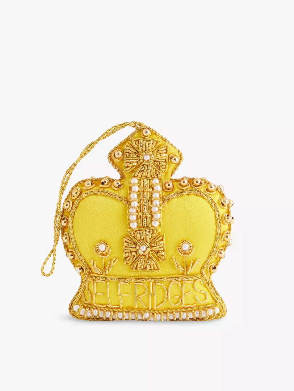 Selfridges Crown Christmas Decoration | Selfridges