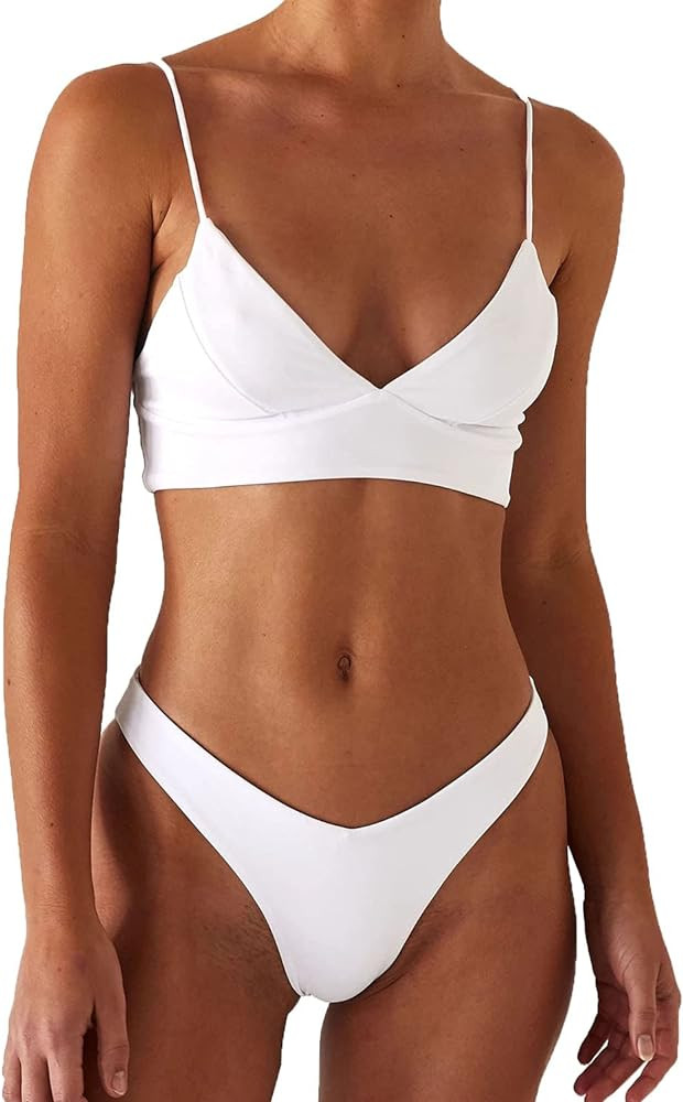 Rajputana Womens Bikini Black Push Up Brazilian Two Piece Swimsuit | Amazon (US)