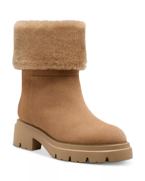 Women's Hudson Shearling Booties | Bloomingdale's (US)