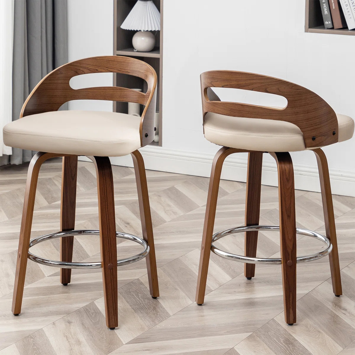 Corrigan Studio\u00ae Mahtab Swivel Counter & Bar Stools & Reviews | Wayfair | Wayfair North America