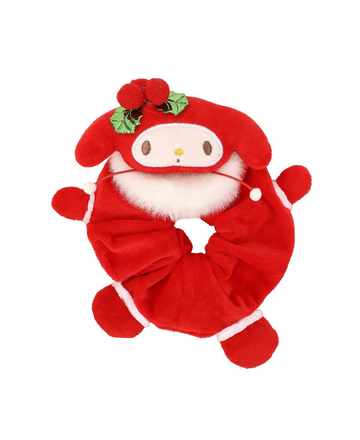 My Melody Holly & Ivy Hood Red Scrunchie - Hsr holly ivy hood | Macy's