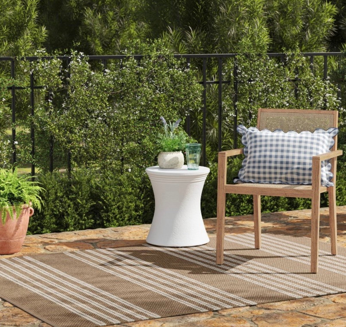 Target stackable patio chair, threshold, Studi McGee, outdoor furniture, wood, backyard, summer, lounge, entertaining

#LTKHome #LTKSeasonal #LTKSaleAlert