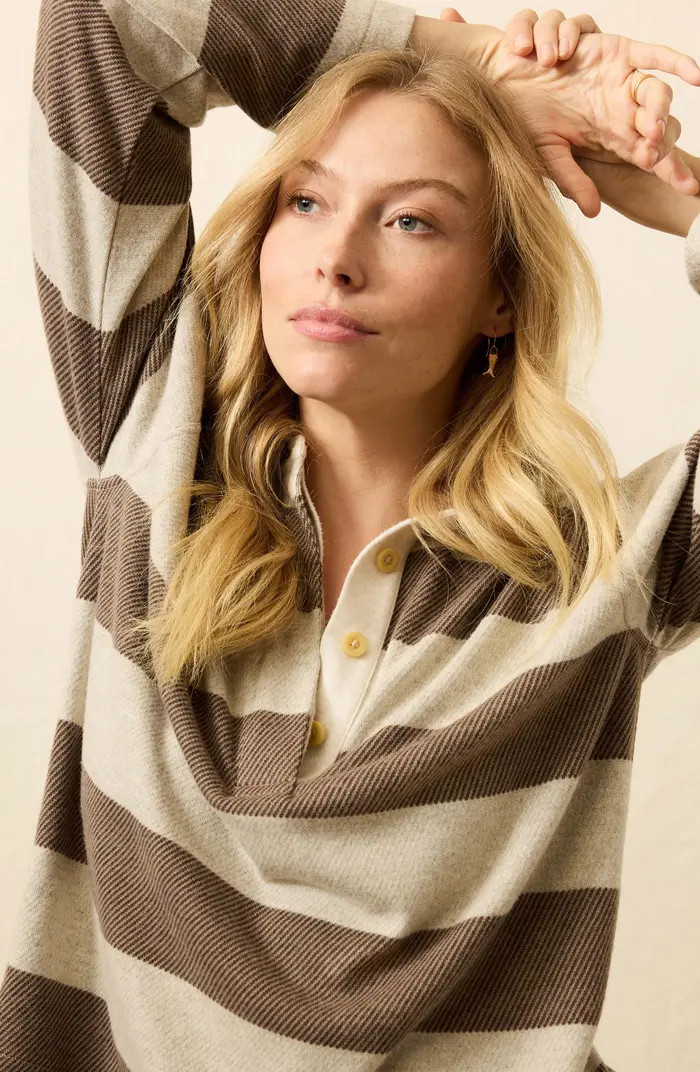 Faherty Legend Rugby Stripe Sweater | Nordstrom | Nordstrom