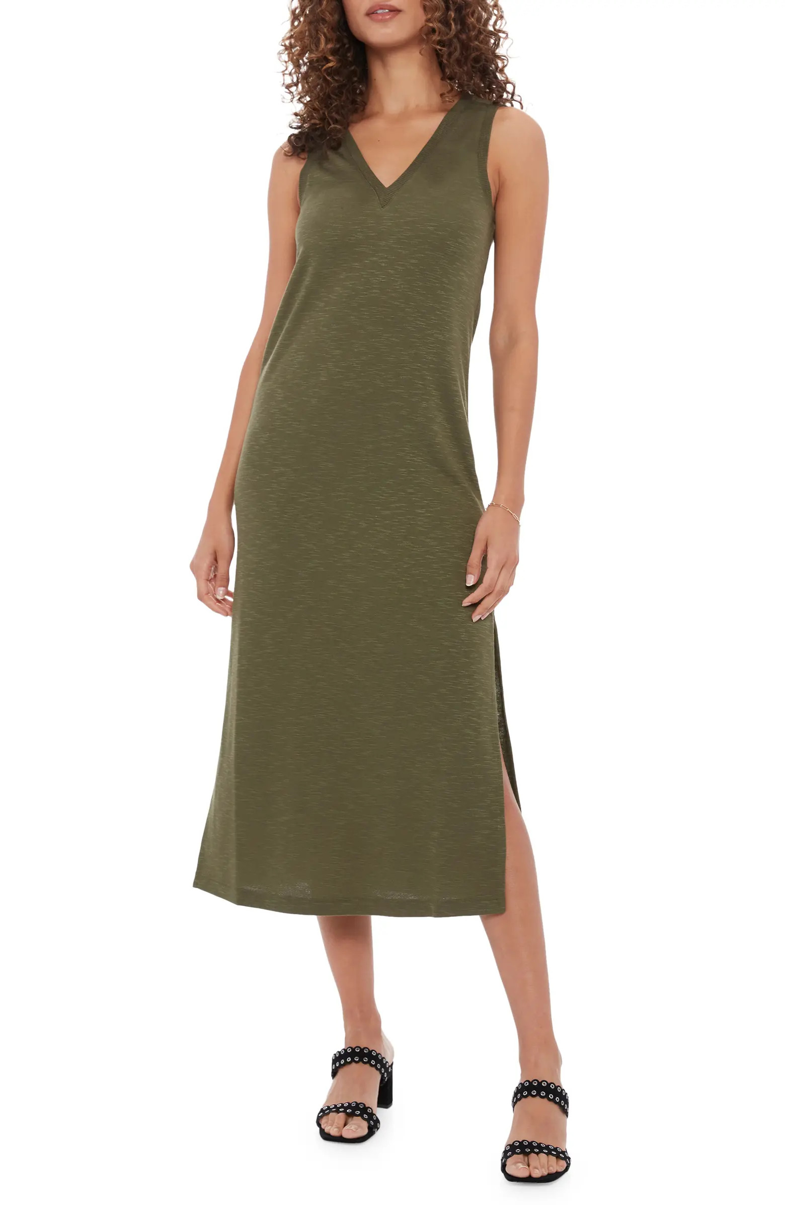 PAIGE Sage Sleeveless Tank Dress | Nordstrom | Nordstrom