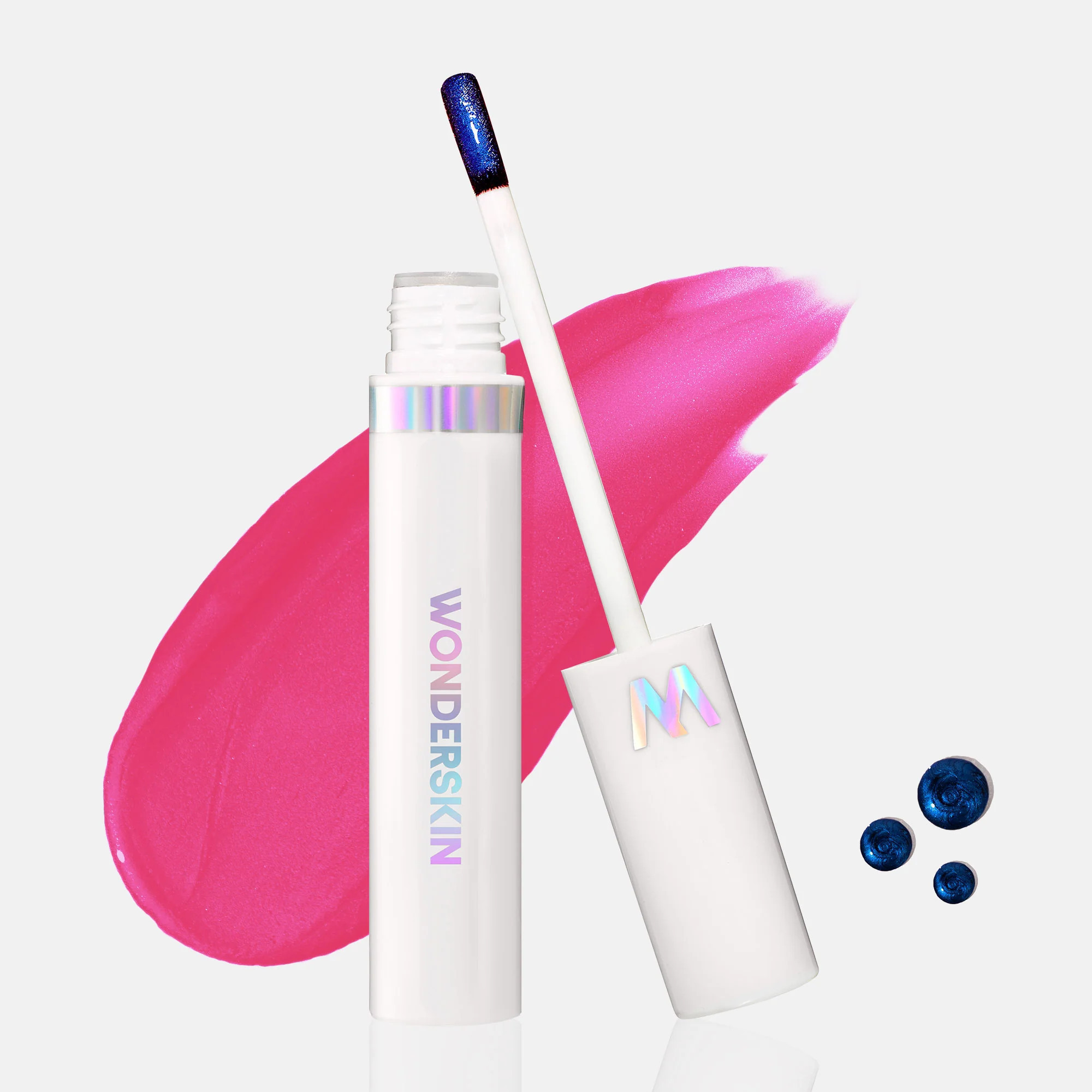 WONDER BLADING All-Day Lip Stain - Neon Rose (bubblegum pink) | Wonderskin