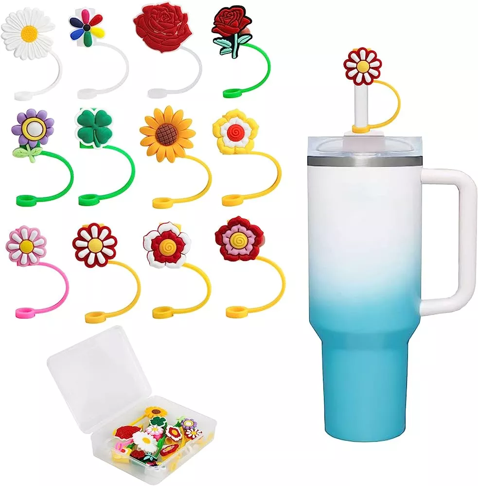 Vodolo 4Pcs Daisy Straw Covers … curated on LTK