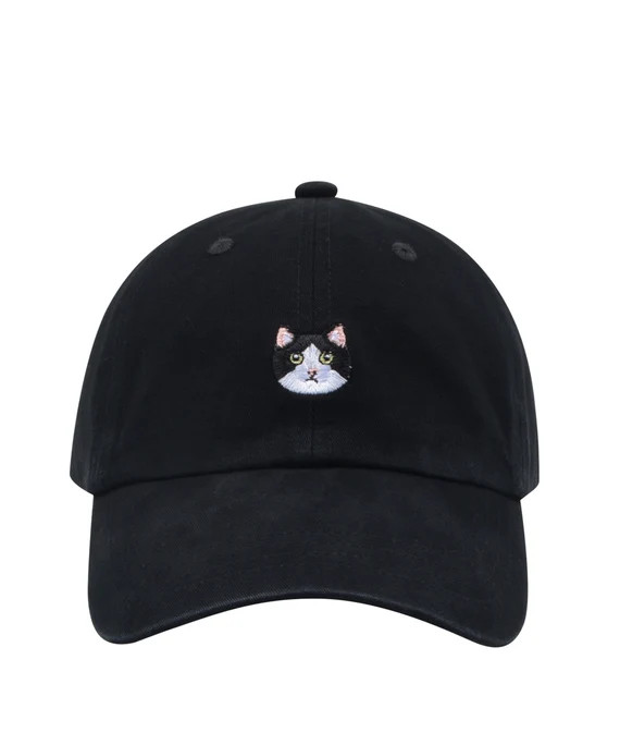 Hatphile Pre-washed Soft Cat Embroidery Ball Cap Perfect Gift for Cat Lovers | Etsy (US)