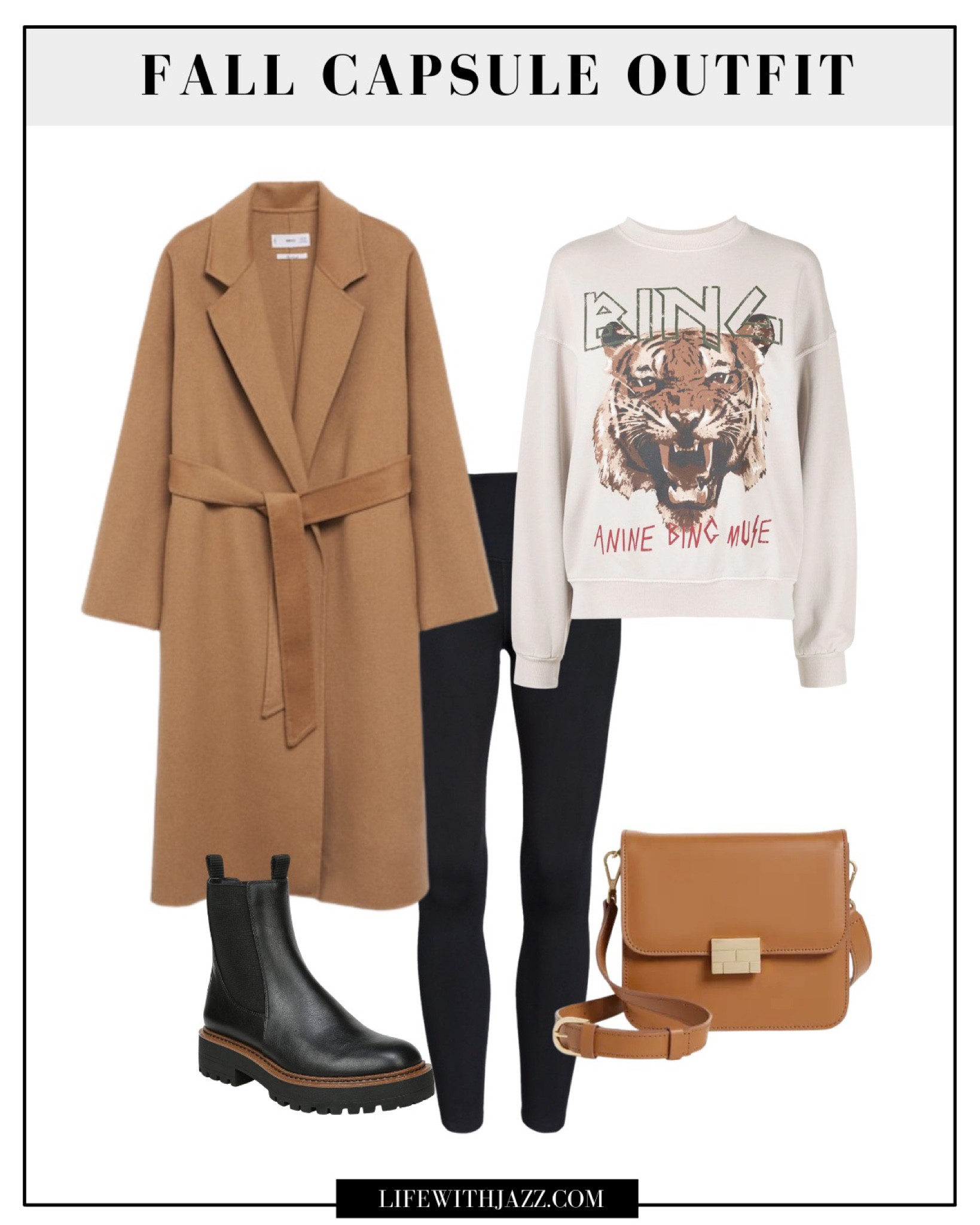 Fall capsule outfit - leggings 60% off at Nordstrom 

Belted wool coat / sweatshirt / chelsea boots 

#LTKSeasonal #LTKunder100 #LTKstyletip