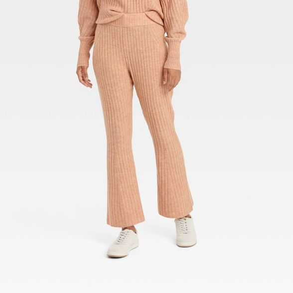 Women's Flare Leg Ankle Sweater Pants - A New Day™ | Target