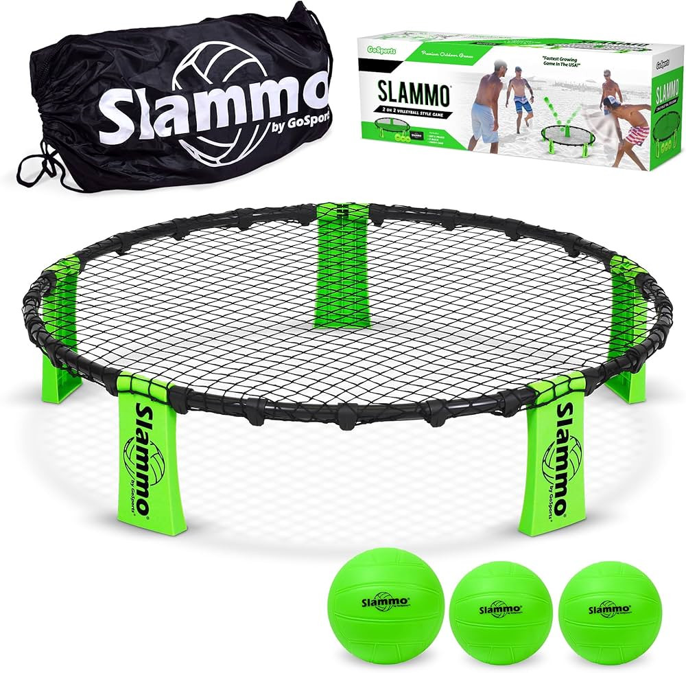 GoSports Slammo Game Set (Includes 3 Balls, Carrying Case and Rules) - Outdoor Lawn, Beach & Tail... | Amazon (US)