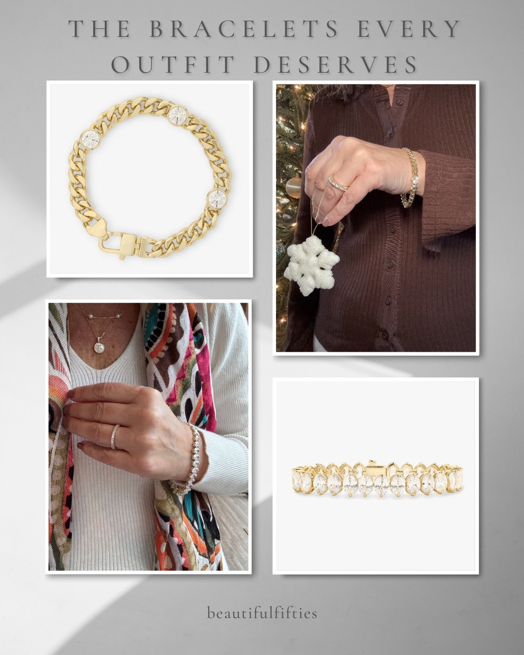 Bracelets that will elevate any look!  Layer or wear just one ✨. Would make a great bridal party gift!!


#LTKGiftGuide #LTKWedding #LTKFindsUnder100