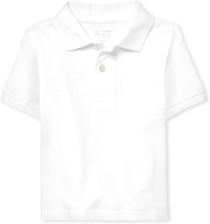 The Children's Place Baby 2 Pack and Toddler Boys Short Sleeve Pique Polo | Amazon (US)