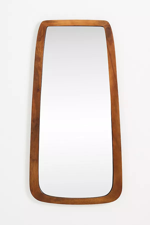 Broome Acacia Wood Full-Length Mirror | Anthropologie (US)