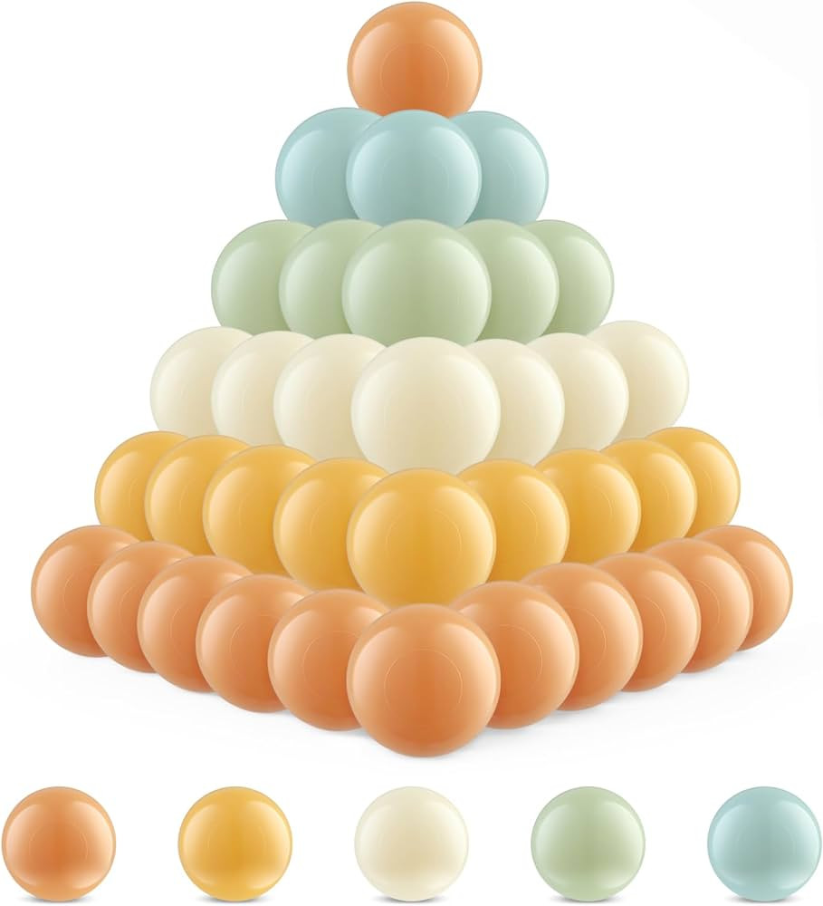 Ball Pit Balls Clear Ball Pit Balls - Crush Proof Ball Pit Balls Plastic Toy Balls for Ball Pit B... | Amazon (US)