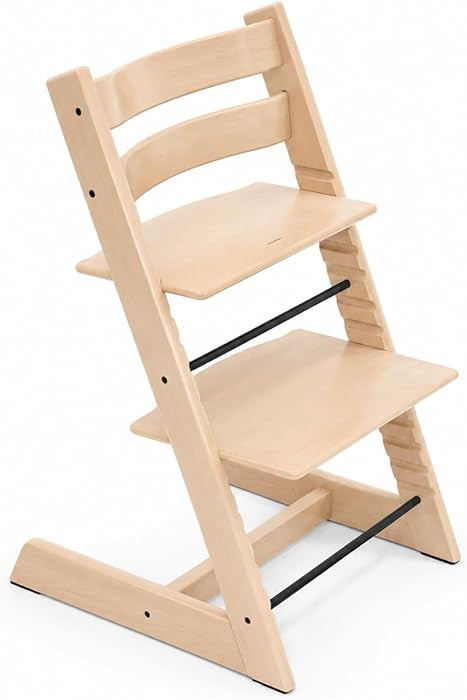 Tripp Trapp by Stokke Adjustable Wooden Natural Baby High Chair (Chair Only) | Amazon (US)