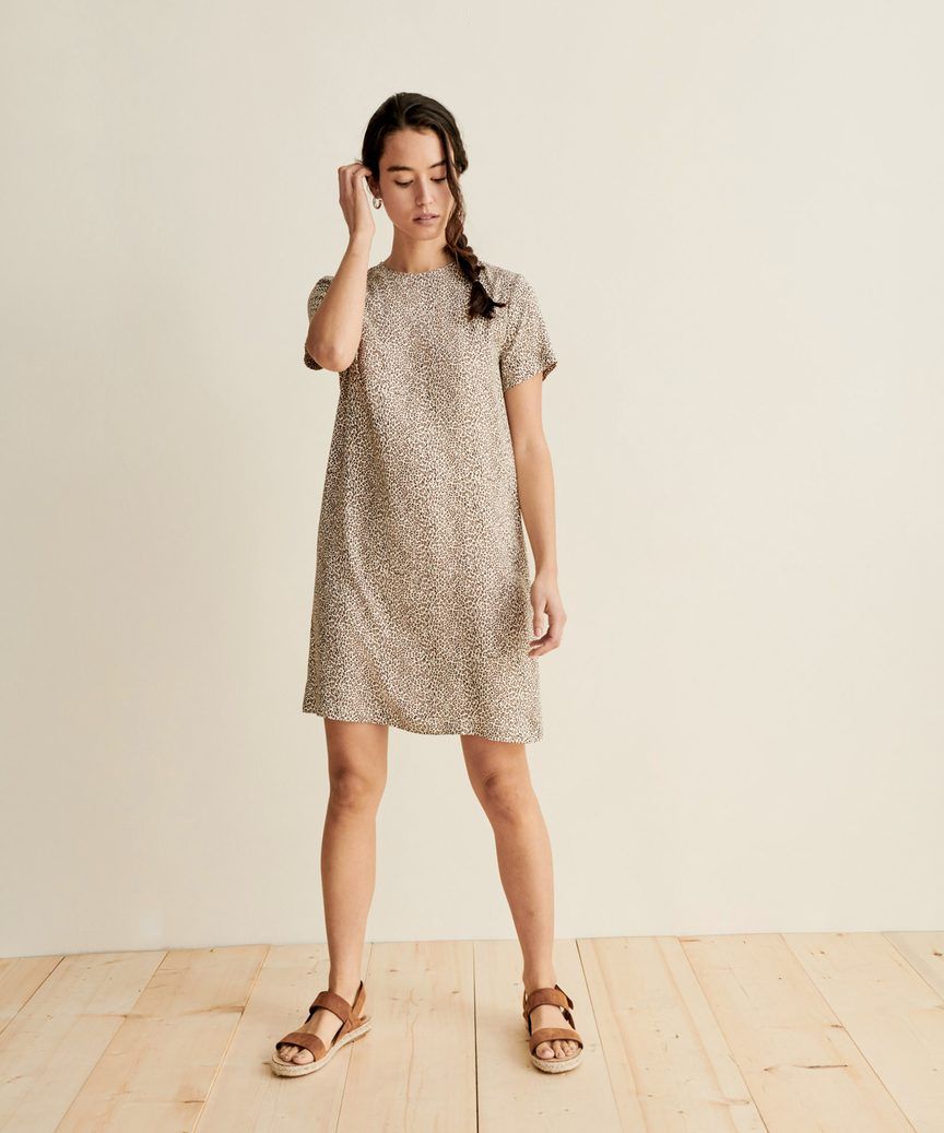 Leopard T-Shirt Dress - Leopard | Jenni Kayne | Jenni Kayne