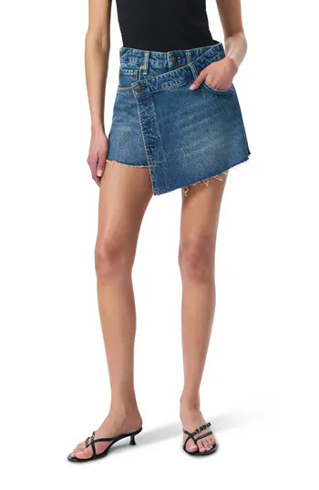 rag & bone Belina Denim Skort in Amity at Nordstrom Rack, Size 27 | Nordstrom Rack