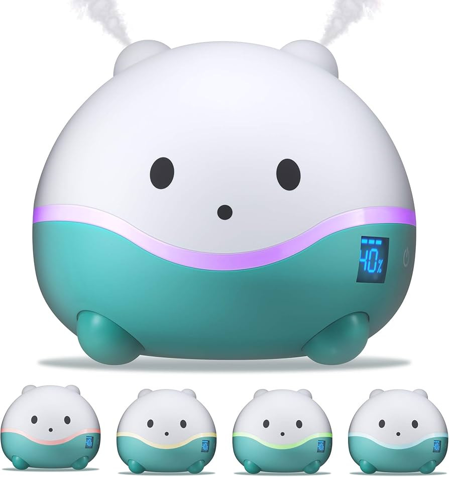 LittleHippo WISPI Humidifier, Diffuser and Night Light for Children/Kids with Auto Humidity Contr... | Amazon (US)