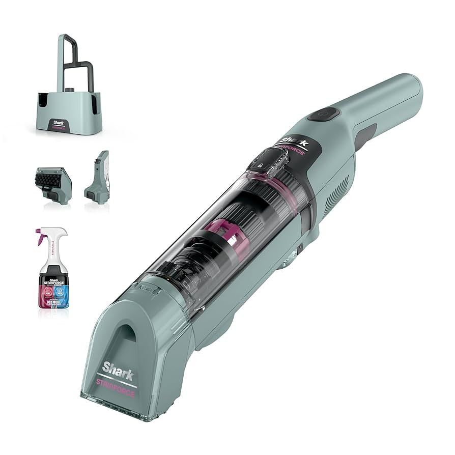 Shark StainForce Cordless Portable Spot, Stain, & Odor Remover System for Carpets, Area Rugs, Uph... | Amazon (US)