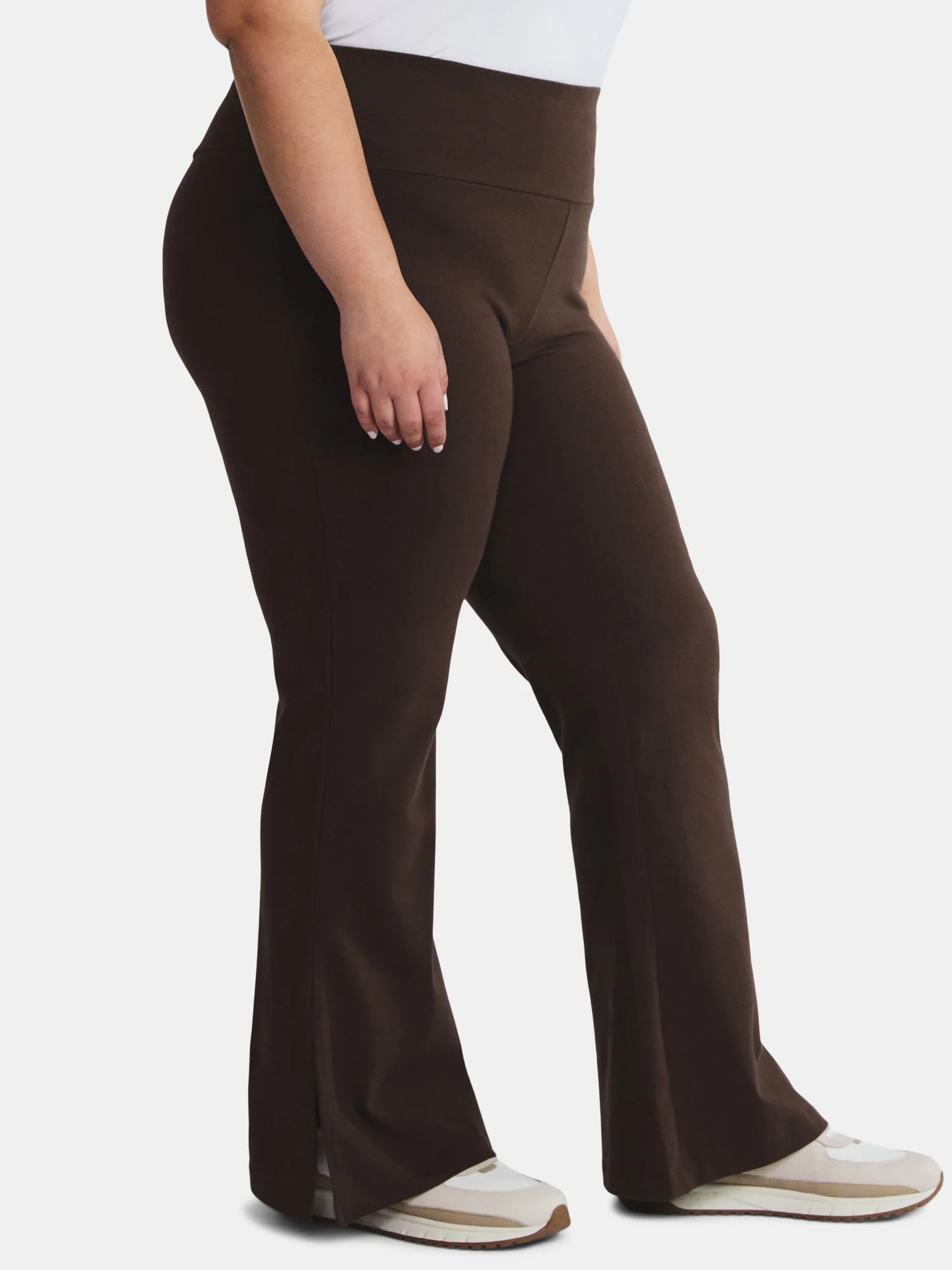 Terra & Sky Women's Plus Size Flare Legging, Sizes 0X-4X | Walmart (US)