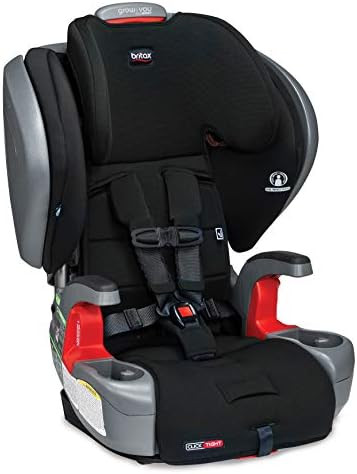 Britax Grow with You ClickTight Plus Harness-2-Booster Car Seat, Jet Safewash Fabric | Amazon (US)