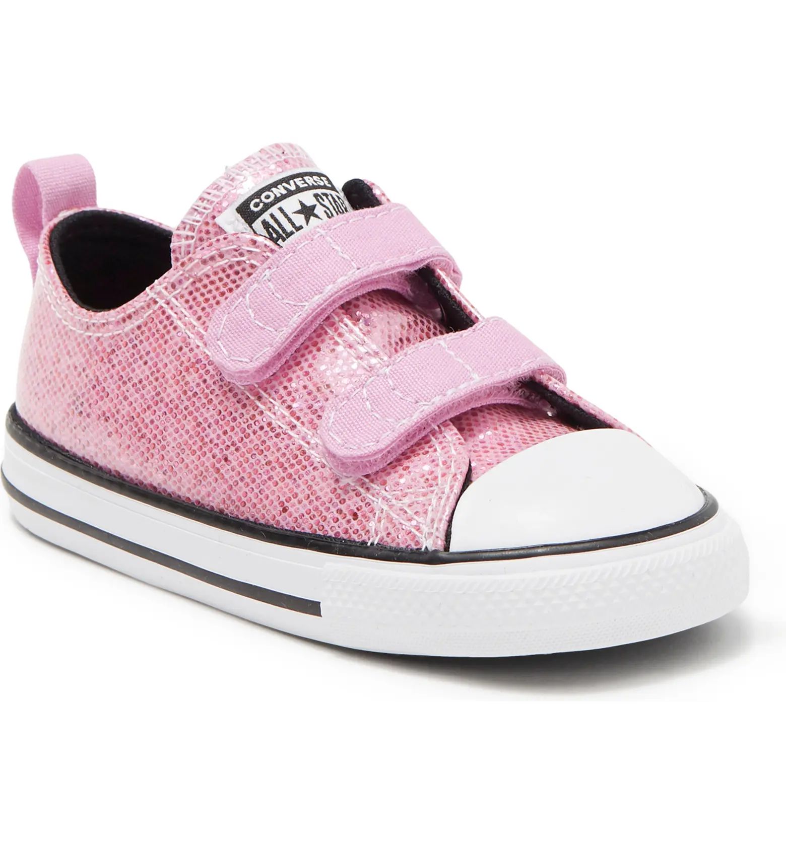 Kids' Chuck Taylor® All Star® 2V Ox Glitter Sneaker | Nordstrom