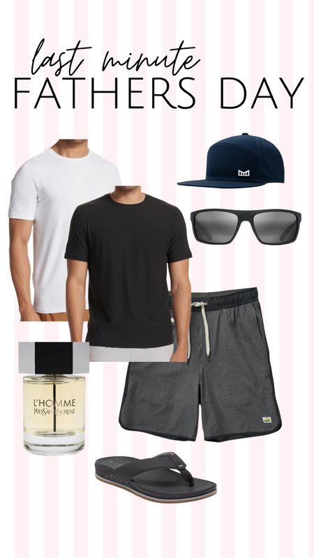 Last minute fathers days gifts that arrive by Friday and free shipping 

I ordered my husband the swim trunks. They can go from water to hanging out. 

His favorite cologne (my favorite 😍)
He loves Maui Jim sunglasses
This hat is lightweight, water repellent, and floatable! 


#LTKGiftGuide #LTKMens #LTKOver40